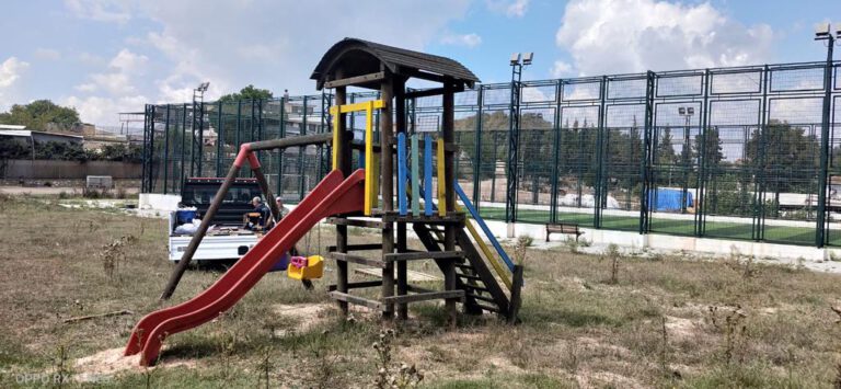 ÇGD Bursa, Aktaş’ın yıkımından kurtardığı parkı köy çocuklarına hediye etti