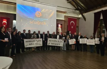 ÇGD Bursa Şubesi’nin 34. yıl ödülleri sahiplerini buldu
