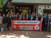 Siz ancak duvarları yıkarsınız, özgür basın yıkılmaz!