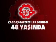 ÇGD 48 Yaşında: Daha yüksek sesle “GAZETECİLİK SUÇ DEĞİLDİR” deme zamanı!